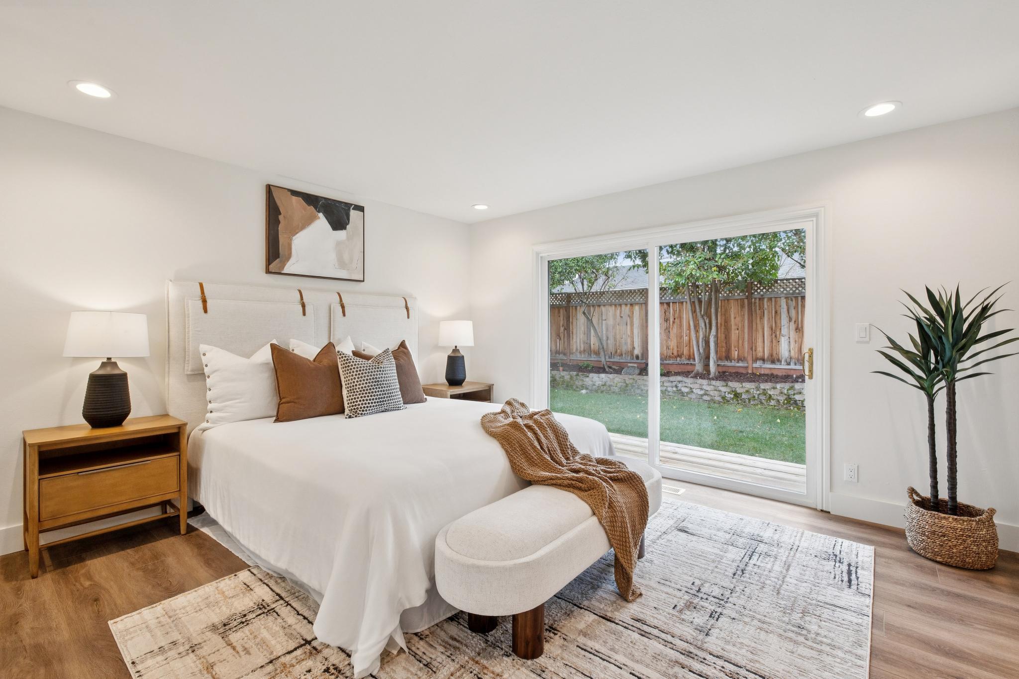 Primary bedroom after